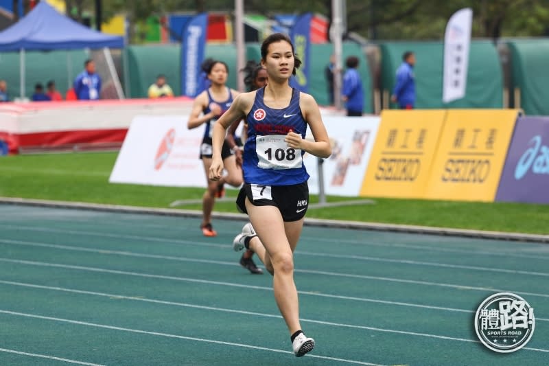 何鍵靈兩年前以57秒10刷新400米青年紀錄，她冀未來能進步至55秒，改寫香港紀錄。（圖：體路資料庫）