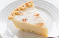 <p>One of the best dishes you can make from pantry staples, the sugar cream pie is made with milk, sugar, cornstarch, vanilla and butter. One of <a href="https://www.thedailymeal.com/most-iconic-pie-every-state-gallery?referrer=yahoo&category=beauty_food&include_utm=1&utm_medium=referral&utm_source=yahoo&utm_campaign=feed" rel="nofollow noopener" target="_blank" data-ylk="slk:the most-loved pies in America;elm:context_link;itc:0;sec:content-canvas" class="link ">the most-loved pies in America</a>, this sugar cream pie is so beloved in its home state of Indiana, it’s also called Hoosier Pie.</p> <p><a href="https://www.thedailymeal.com/best-recipes/sugar-cream-pie?referrer=yahoo&category=beauty_food&include_utm=1&utm_medium=referral&utm_source=yahoo&utm_campaign=feed" rel="nofollow noopener" target="_blank" data-ylk="slk:For the Easy Sugar Cream Pie recipe, click here.;elm:context_link;itc:0;sec:content-canvas" class="link ">For the Easy Sugar Cream Pie recipe, click here.</a></p>