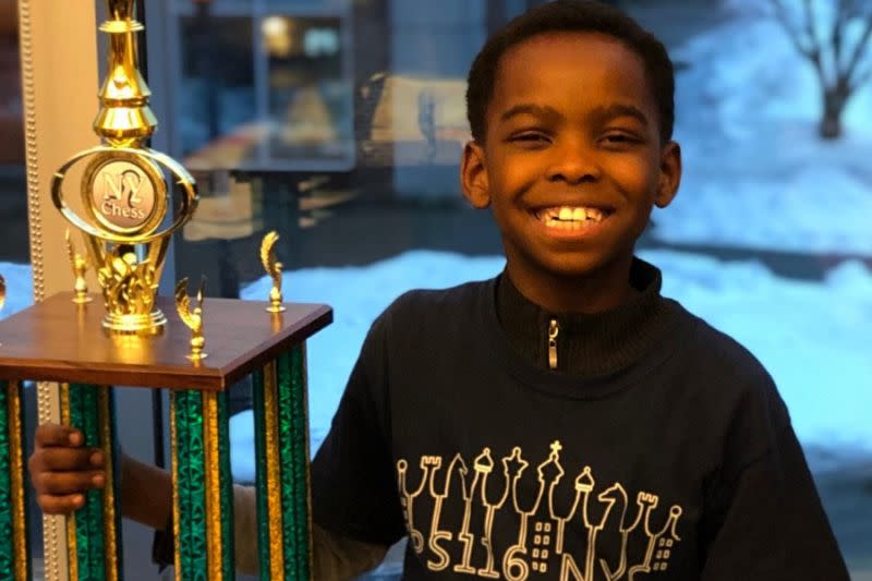 Tanitoluwa Adewumi, de 8 años, ganó un gran premio esta semana. (Foto: GoFundMe)