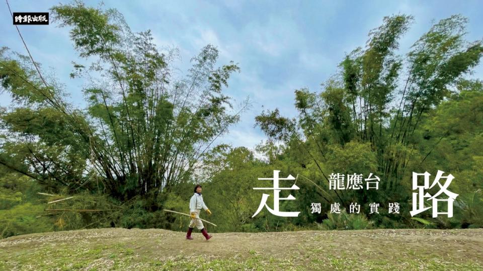 龍應台首部圖文創作《走路──獨處的實踐》二月出版 。(時報出版提供)