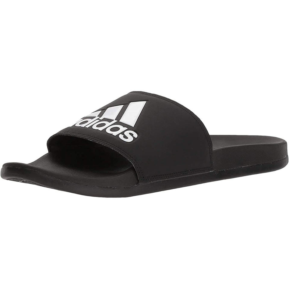 Adidas Men’s Adilette Comfort Slide Sandals, most comfortable flip-flops