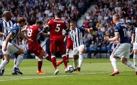 west brom vs liverpool - Credit: REUTERS