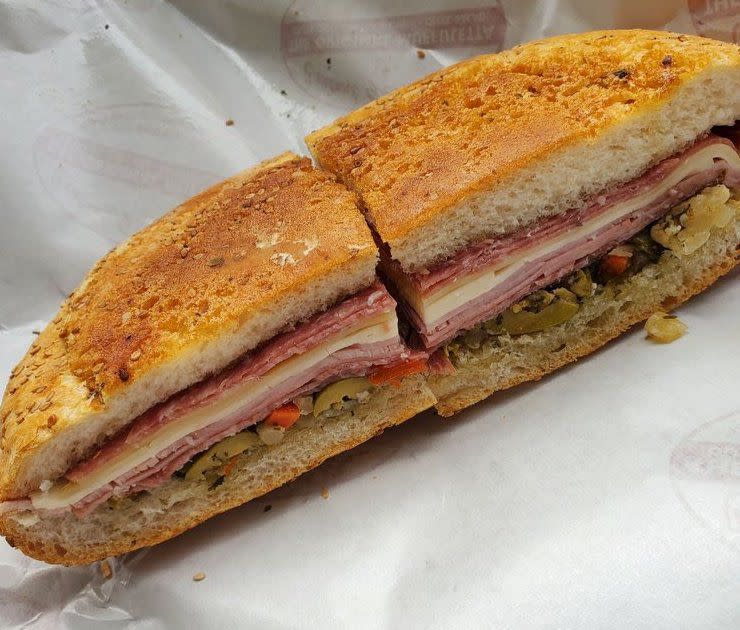 Muffuletta from Central Grocery & Deli New Orleans