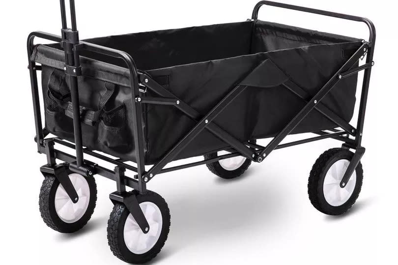 This heavy-duty foldable garden trolley is now available for just £37.99 - down from £99