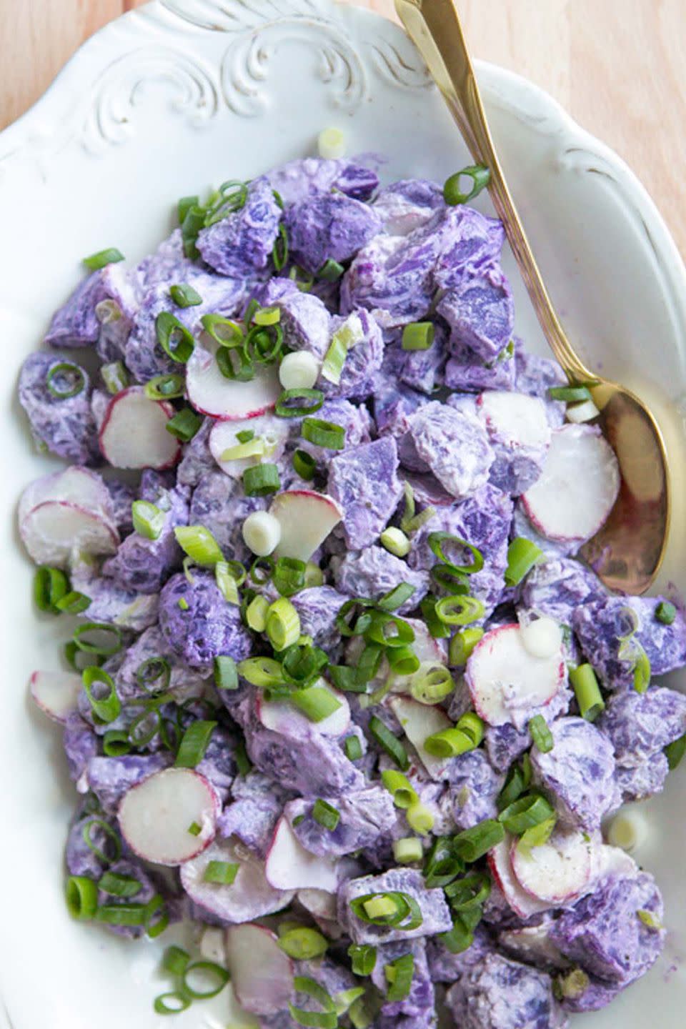 Purple Potato Salad