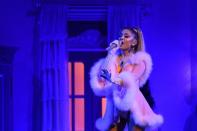 Ariana Grande gave a sultry performance at the Grammys but went home empty-handed despite five nominations