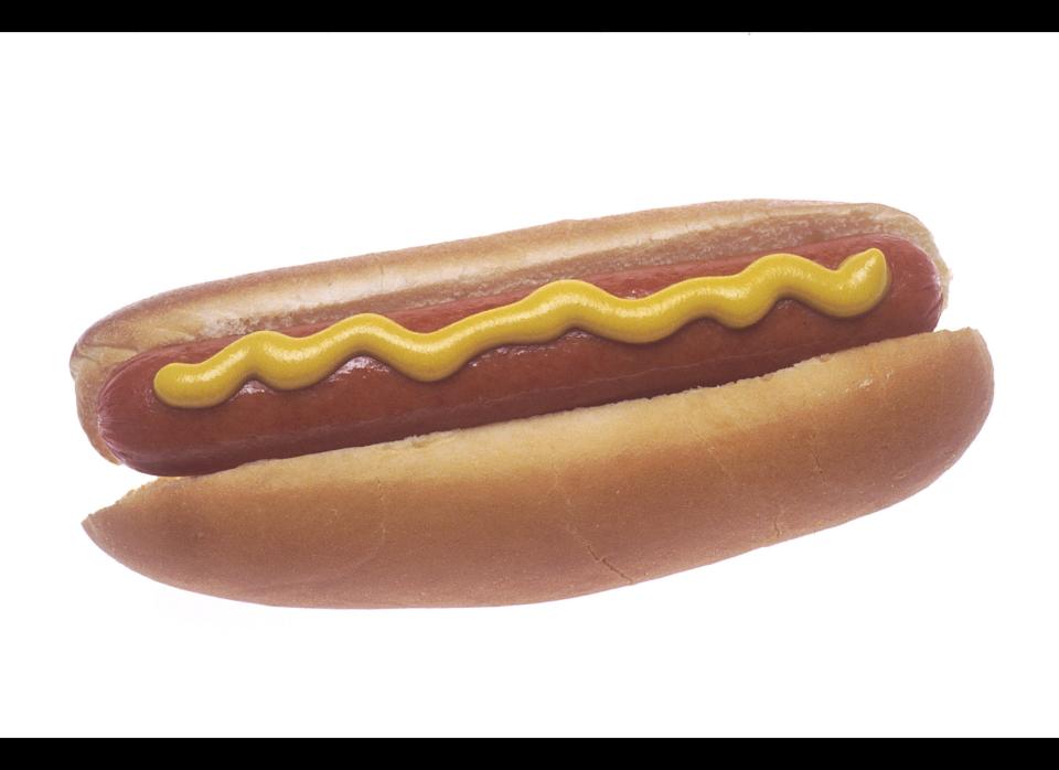 No one said hot dogs promote longevity, but it's not like eating a frankfurter is as dangerous as someone sticking a gun in your face--unless your name is Olivia Chaines and you're eating it Costco. The then-31-year-old had <a href="http://www.clickorlando.com/news/3274884/detail.html" target="_hplink">swallowed a piece of a Hebrew National brand hotdog</a> in the shopping aisle of a Costco in May 2004 before she realized that it contained a piece of metal. X-rays revealed that the hot dog had contained a live bullet. 