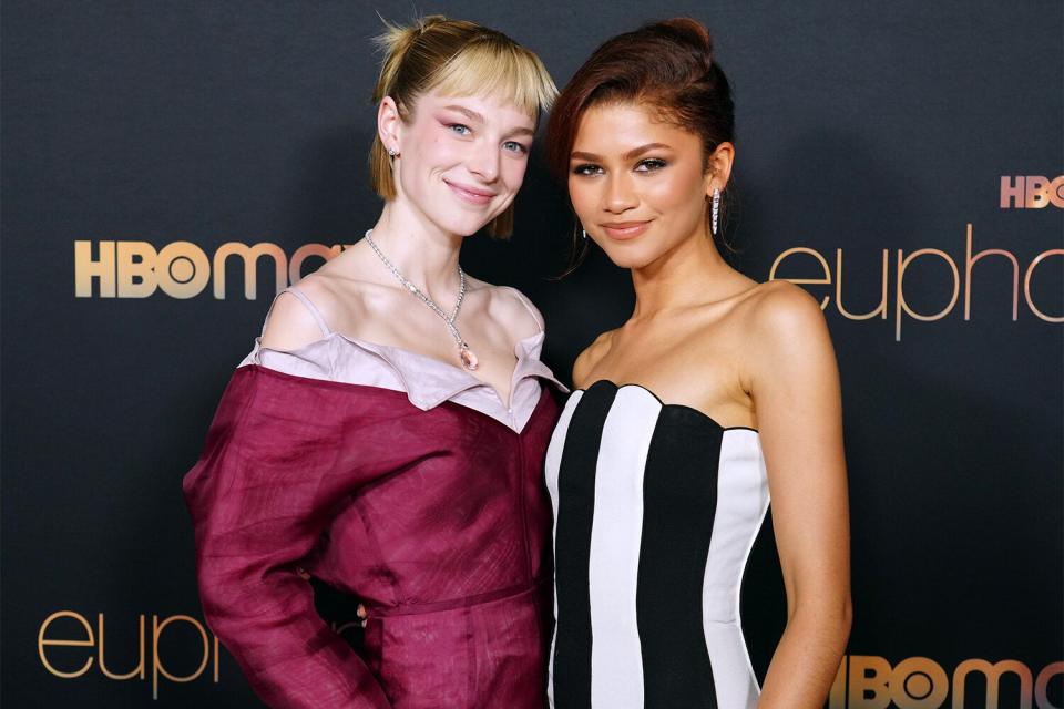 Hunter Schafer and Zendaya