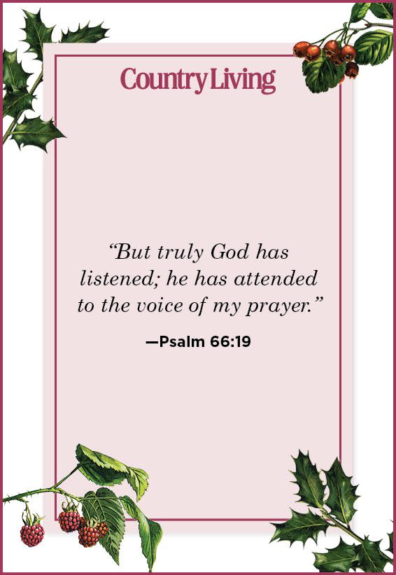 4) Psalm 66:19