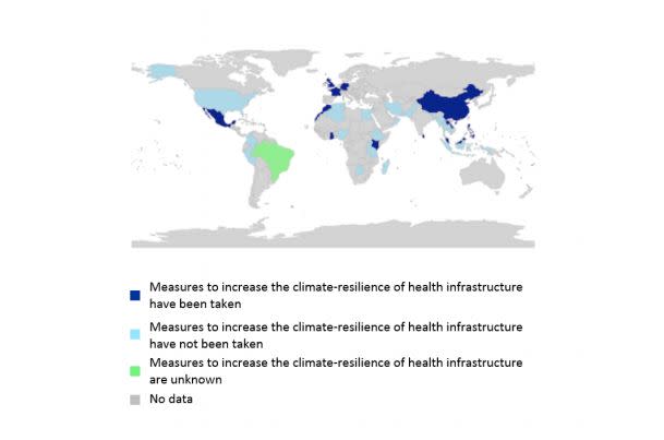 The U.S. is among the countries that have not taken measures to&nbsp;improve health infrastructure to deal with the influx of climate-related maladies. (Photo: The Lancet)