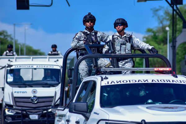 Guardia Nacional refuerza seguridad en Acapulco