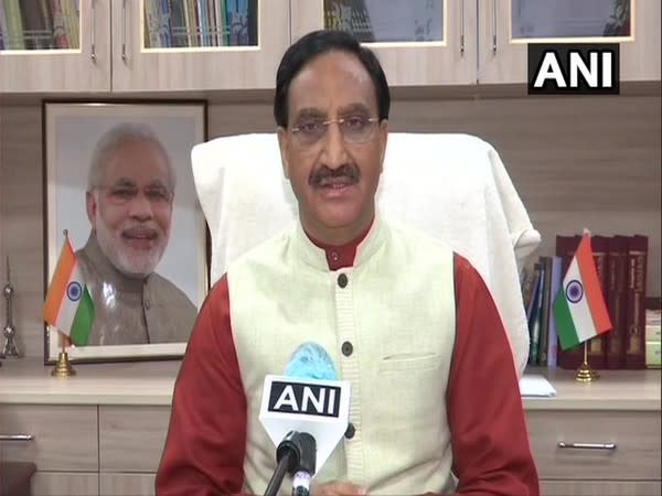 Union Minister for Education Ramesh Pokhriyal Nishank (File Photo)