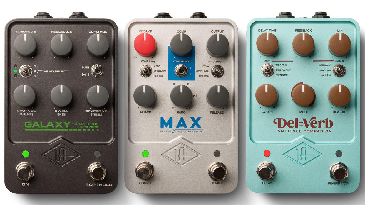  Universal Audio UAFX 2023 guitar pedals 