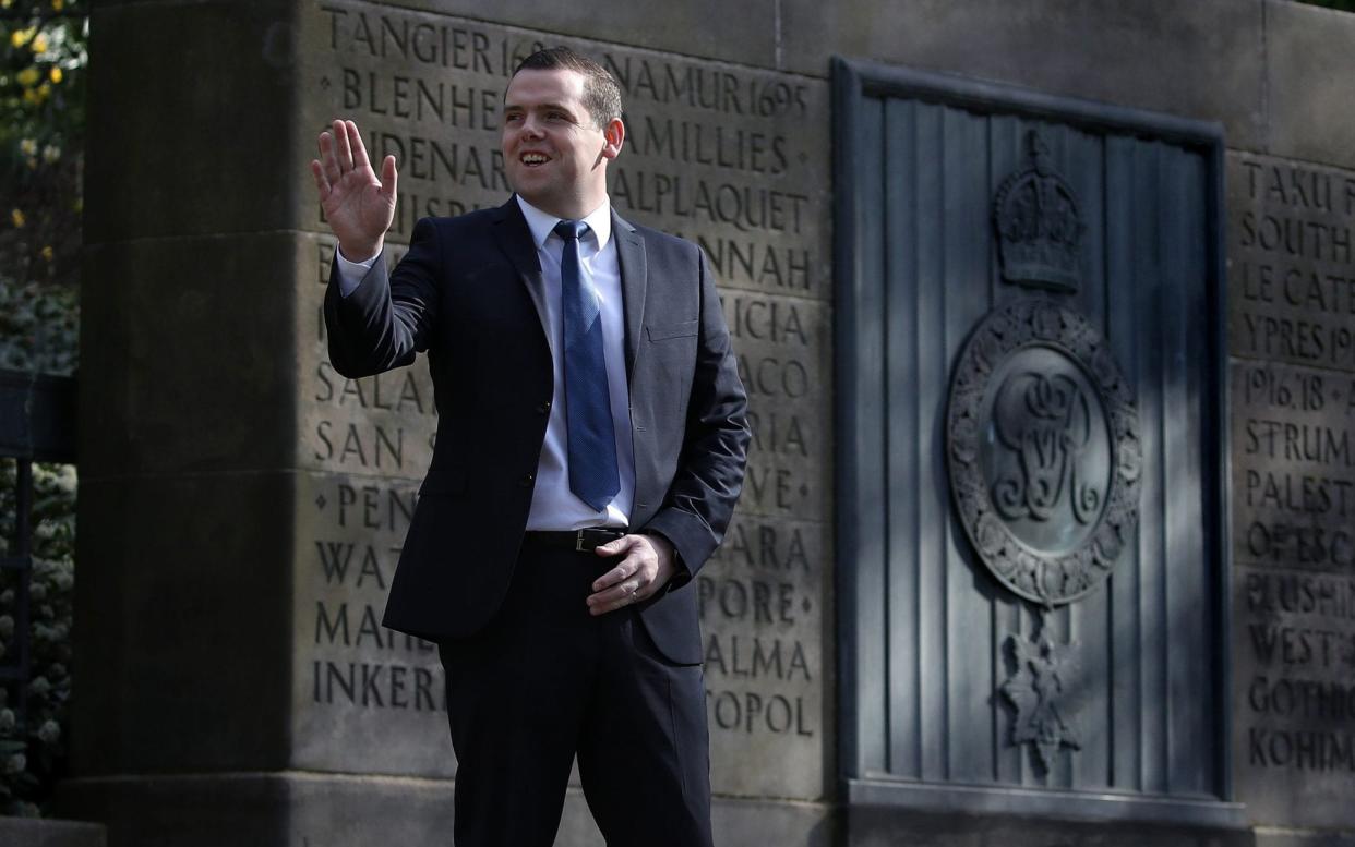 Scottish Conservative Leader Douglas Ross 