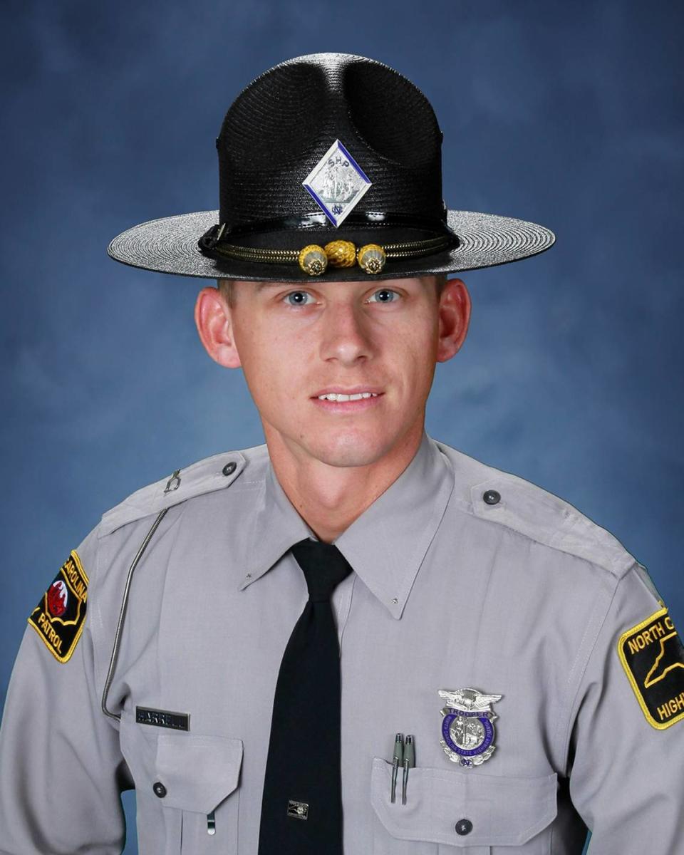 NC Highway Patrol Trooper D. C. Harrell