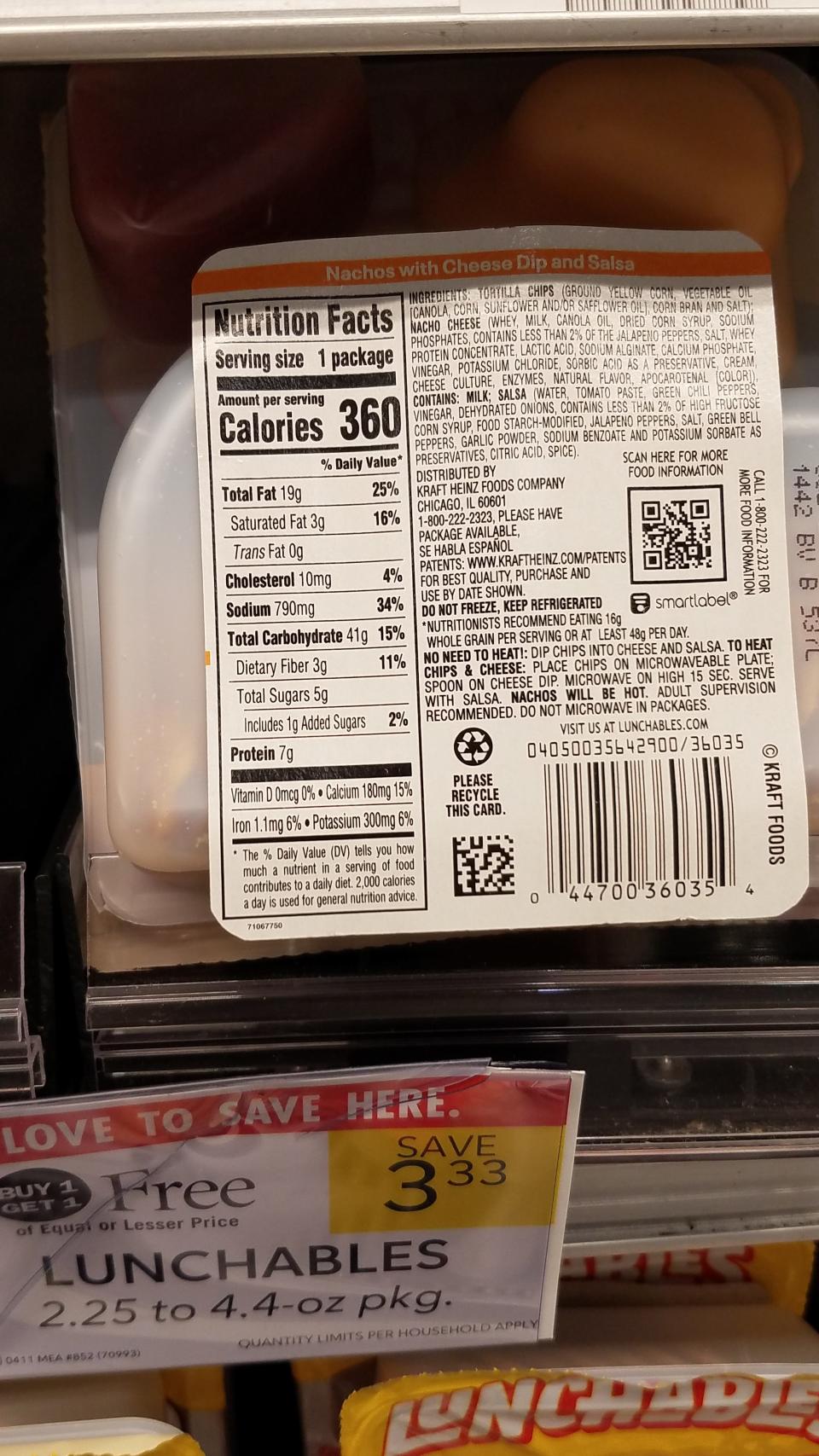 Two versions of Lunchables custom-made for schools were added to the National School Lunch Program last year, despite outcry from many nutrition experts.