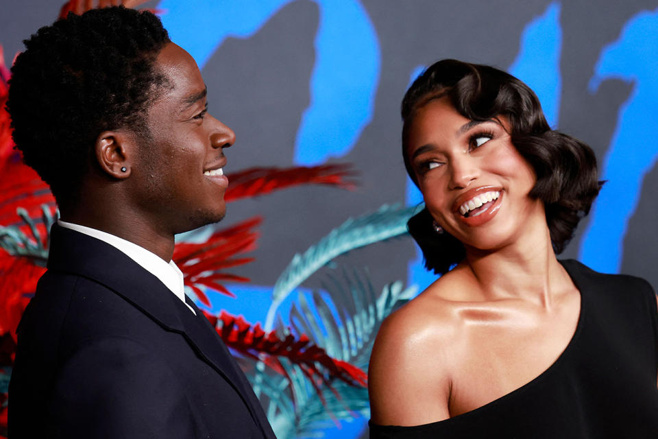 Lori Harvey Damnson Idris Snowfall Final Season Premiere Red Carpet Photos