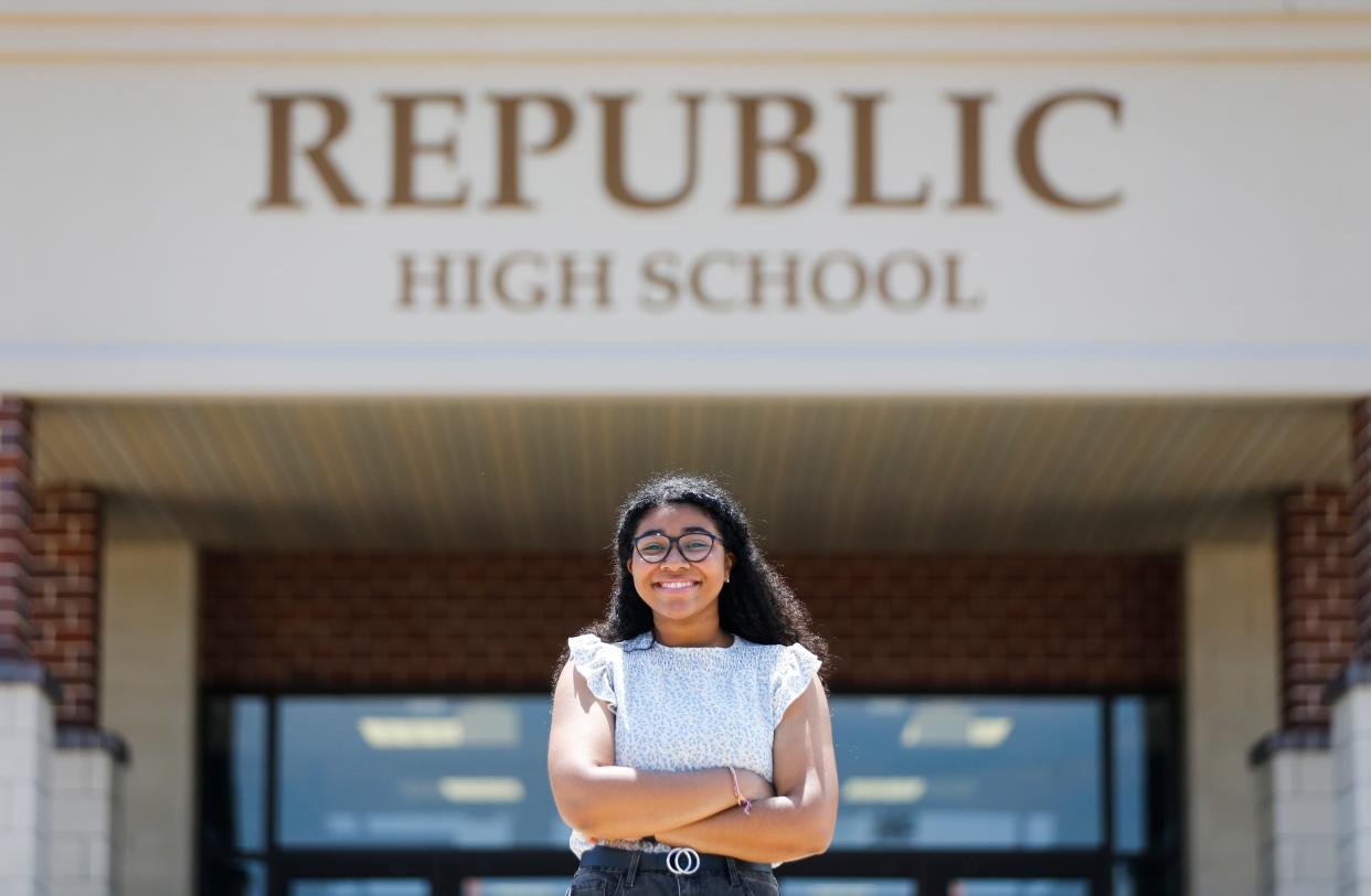 Chantal Ogbeifun, a 2023 graduate of Republic High School, has accepted nearly $93,000 in scholarships. Ogbeifun will study political science and pre-law at Washington University in St, Louis, where tuition will be $61,750 for the 2023-24 year.