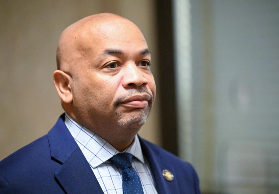 Heastie argued last week that increasing penalties as proposed by Gov. Kathy Hochul won’t reduce crime. AP