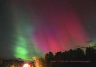 The #NorthernLights in Eastern Ontario over top of Canadian Thanksgiving traffic. Some pulled over to watch. #Photo pic.twitter.com/KeCPooDZ. East of Ottawa.