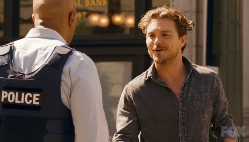 Damon Wayans, left, and Clayne Crawford in Fox's 