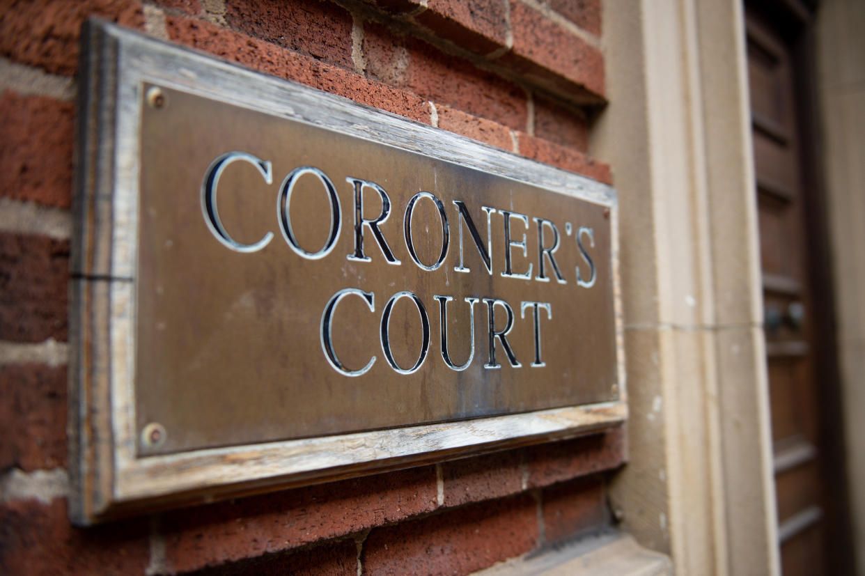 Signage of Birmingham and Solihull Coroner's Court. Picture date: Wednesday March 10, 2021. PA Photo. Photo credit should read: Jacob King/PA Wire