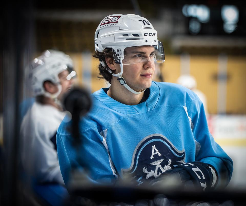 Egor Afanasyev is on a two-way contract and should see considerable playing time in his second year with the Admirals as part of his development with the Nashville Predators.