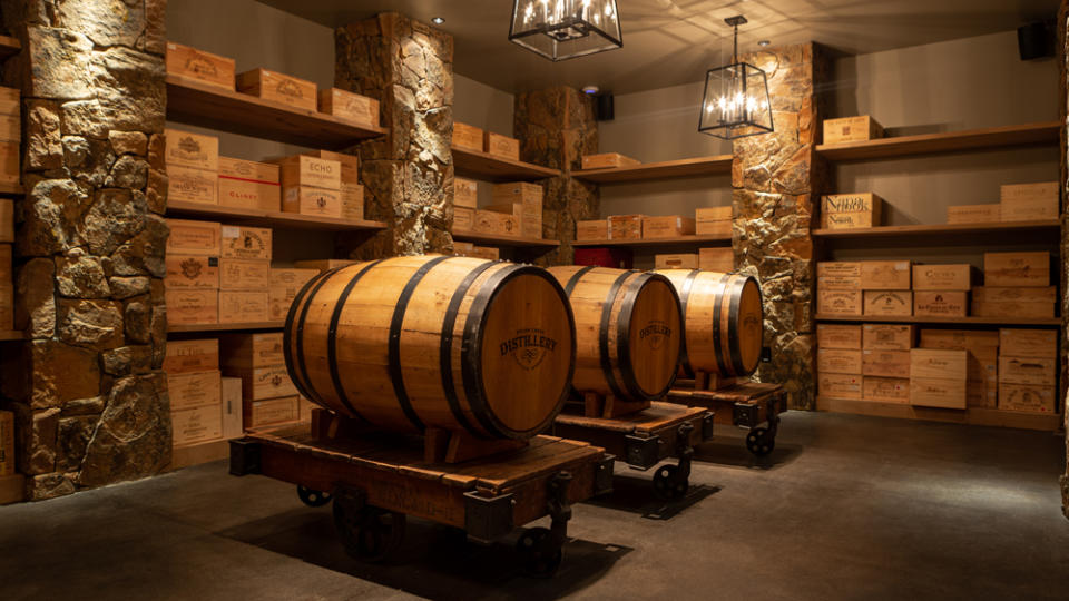 The aging room - Credit: Brush Creek Ranch