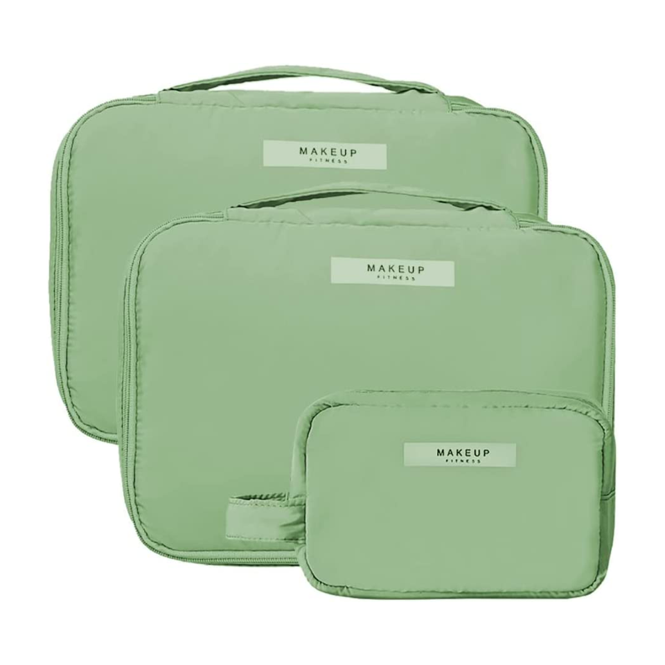 3-Piece Makeup Bag Set