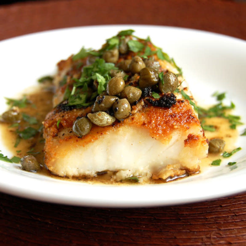 <p>Paleo Grubs</p><p>You need to try this easy cod piccata recipe and serve it up for any special ocassion!</p><p><strong>Get the recipe: <a href="https://paleogrubs.com/cod-recipe/" rel="nofollow noopener" target="_blank" data-ylk="slk:Cod Piccata;elm:context_link;itc:0;sec:content-canvas" class="link ">Cod Piccata</a></strong></p><p><strong>Related: <a href="https://parade.com/844803/pamnelson/30-comforting-and-delicious-italian-recipes/" rel="nofollow noopener" target="_blank" data-ylk="slk:30 Comforting Italian Recipes That Work For Any Night of the Week;elm:context_link;itc:0;sec:content-canvas" class="link ">30 Comforting Italian Recipes That Work For Any Night of the Week</a></strong></p>