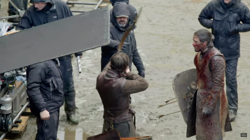 behind the scenes jon snow