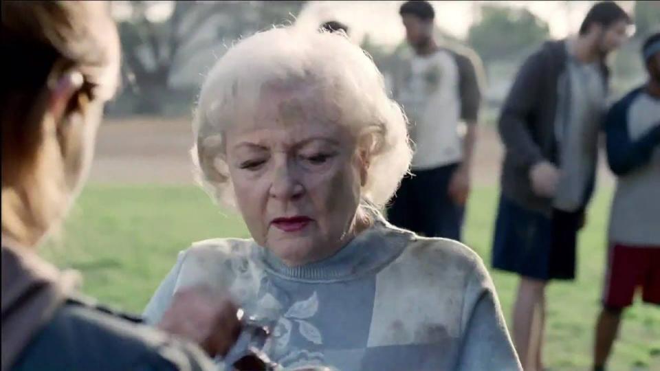 Betty White for Snickers