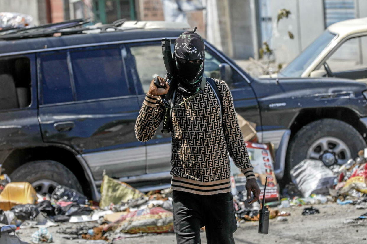 Depuis le début du mois, plusieurs gangs ont uni leurs forces pour attaquer des lieux stratégiques de Port-au-Prince, en Haïti.  - Credit:Odelyn Joseph/AP/SIPA / SIPA / Odelyn Joseph/AP/SIPA