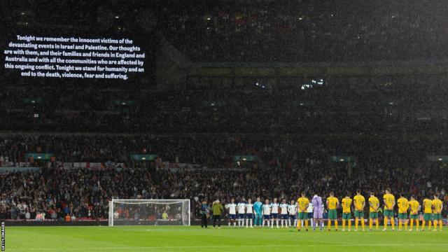 Wembley Arch: Criticism of Israel-Gaza response leads Football