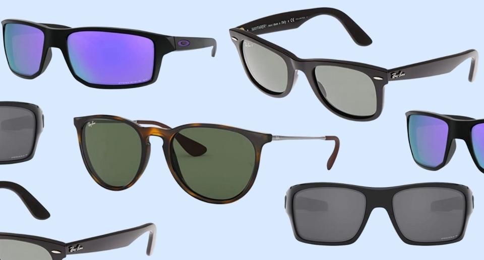 Ray-Bans and Oakley's are on sale for up to 50% off. 