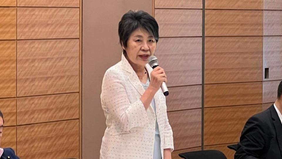 將接任法務大臣一職的前法相上川陽子。（圖／翻攝自上川陽子推特）