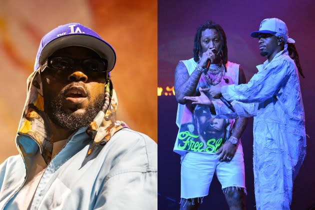 Kendrick Lamar, Future and Metro Boomin - Credit: Christopher Polk/Billboard/Getty Images; Prince Williams/WireImage