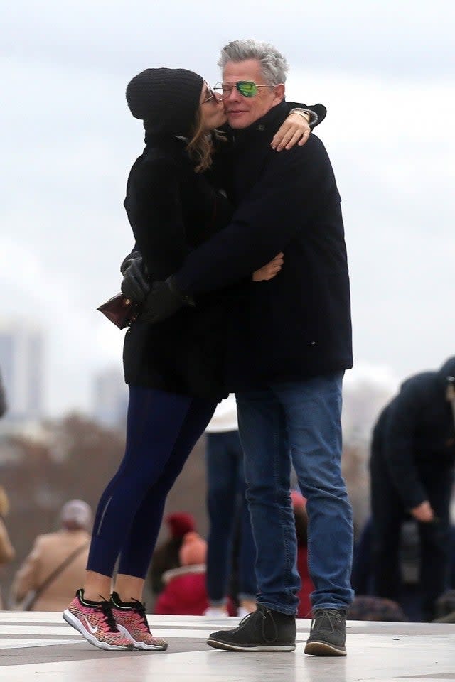 Katharine McPhee and David Foster