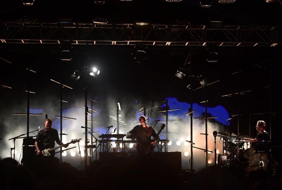 Sigur Ros performs (Getty)