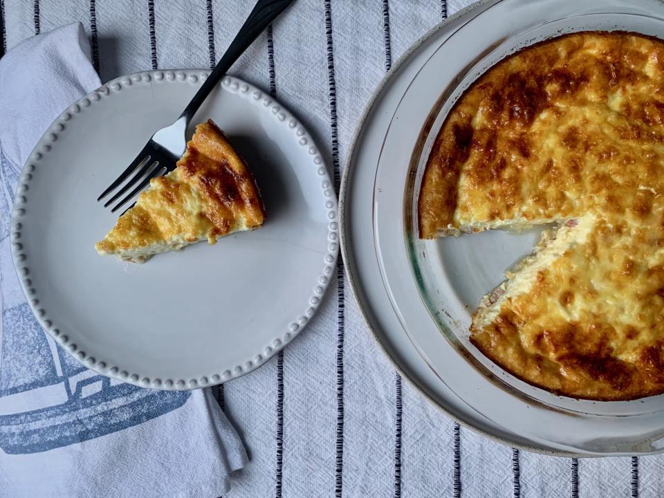 Easiest Crustless Quiche