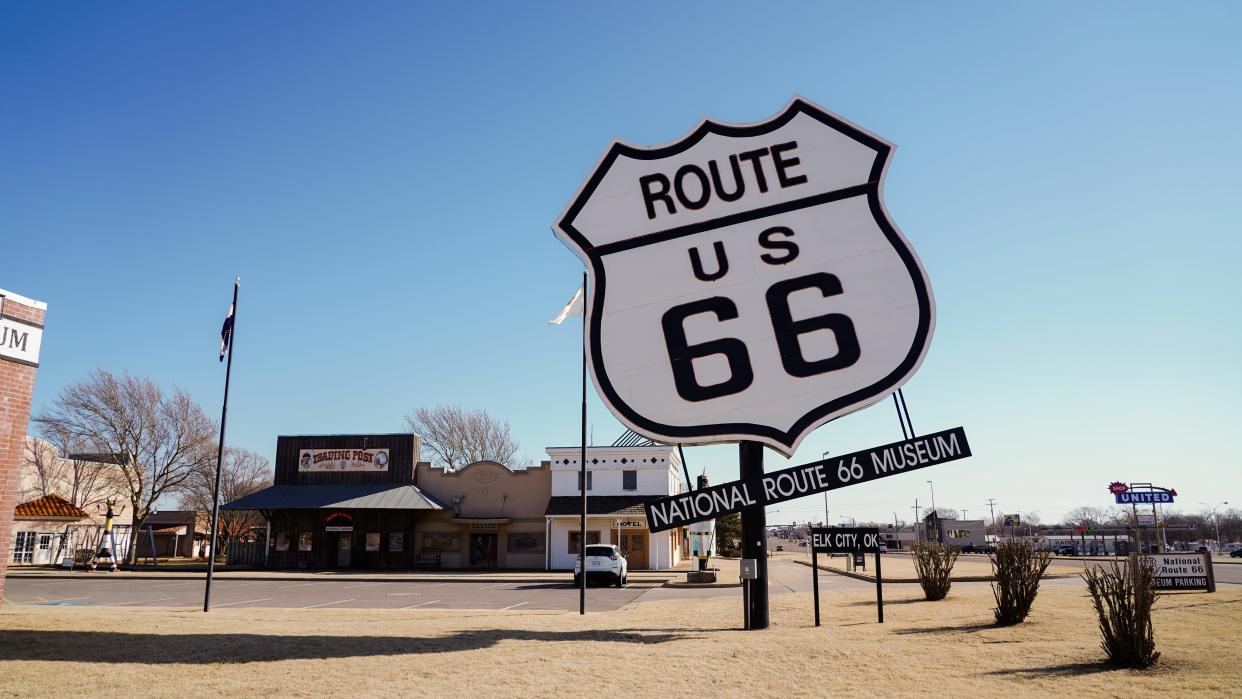 The National Route 66 and Transportation Museum in Elk City is a favorite stop on the Mother Road in Oklahoma.