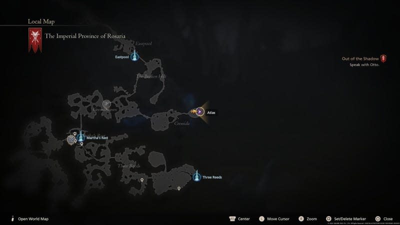 The in-game location of Orihalcum