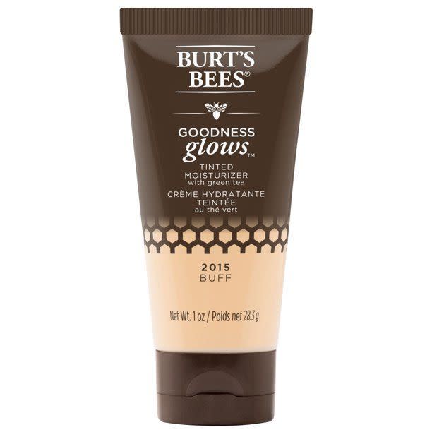 <p><strong>Burt's Bees</strong></p><p>walmart.com</p><p><strong>$15.97</strong></p><p><a href="https://go.redirectingat.com?id=74968X1596630&url=https%3A%2F%2Fwww.walmart.com%2Fip%2F505201983&sref=https%3A%2F%2Fwww.thepioneerwoman.com%2Fbeauty%2Fskin-makeup-nails%2Fg36969963%2Fbest-drugstore-tinted-moisturizer%2F" rel="nofollow noopener" target="_blank" data-ylk="slk:Shop Now;elm:context_link;itc:0;sec:content-canvas" class="link ">Shop Now</a></p><p>This antioxidant- and vitamin-rich tinted moisturizer effortlessly melts into the skin. And even though it stays oh-so-glowy all day, it doesn’t feel greasy or heavy. It’ll barely feel like you’re wearing anything on your skin at all!</p>