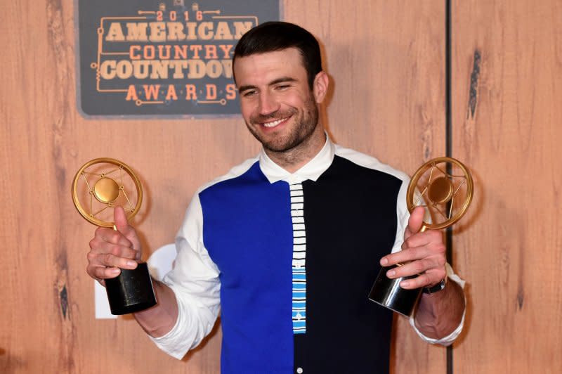 Sam Hunt attends the American Country Countdown Awards in 2016. File Photo by Michael Owen Baker/UPI