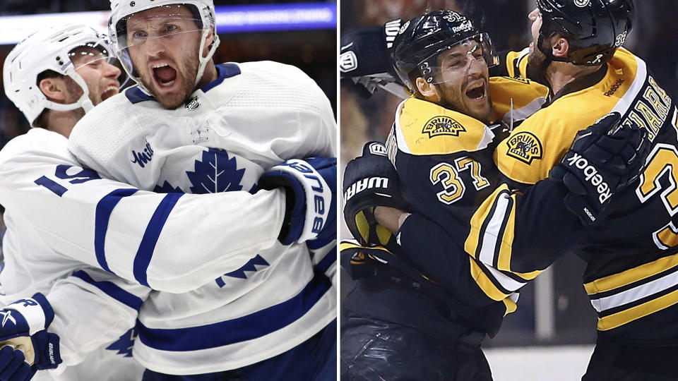 Although the stakes were different, the similarities between the Leafs' Game 4 win against the Lightning and their 4-1 collapse against the Bruins in 2013 are plentiful. (USA Today/Getty Images)