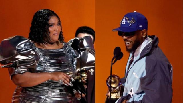 Lizzo Wins Record Of The Year And Thanks Beyoncé In Searing Speech,  Kendrick Lamar Nearly Sweeps Rap Categories