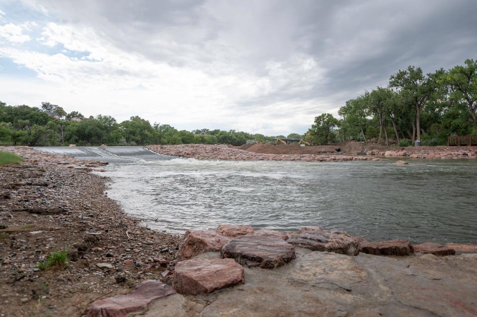 Pueblo Waterworks Park, set to be completed this fall, will allow safe travel along the Arkansas River for recreationalists and fish species alike.