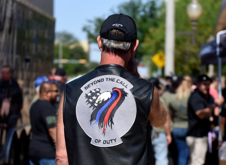 The "End of Watch Ride to Remember" honors Sgt. Josh Bartlett, Saturday, June 11, 2022, at the Lubbock County Sheriff's Office. Bartlett was killed July 15, 2021 in Levelland while responding to a call.