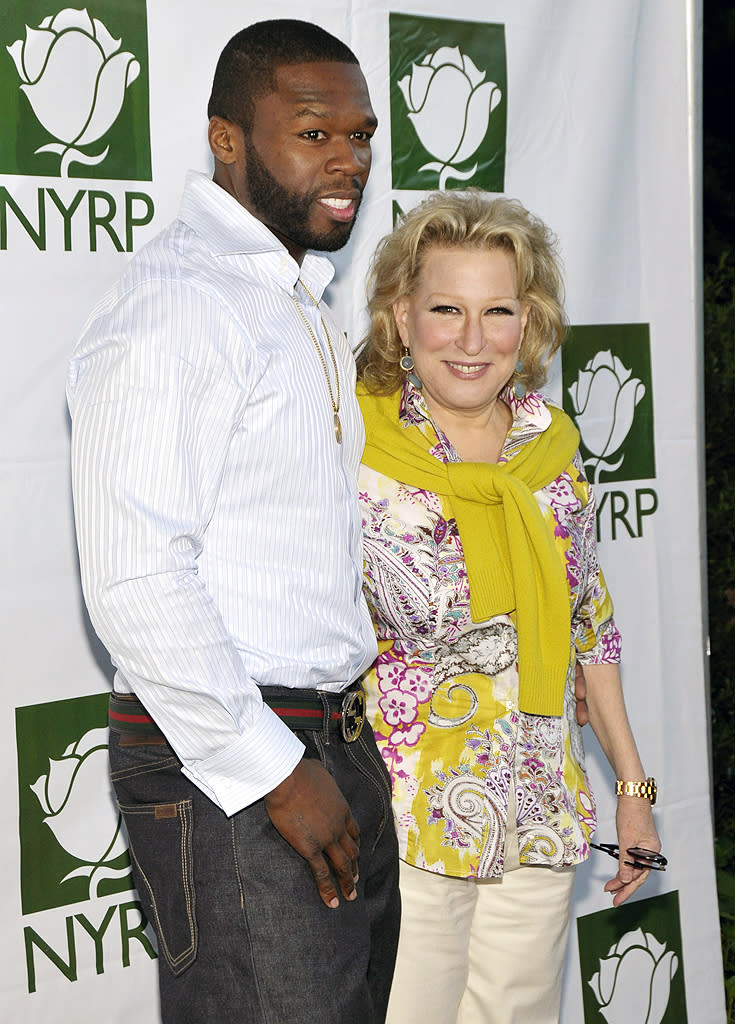 50 Cent, Bette Midler