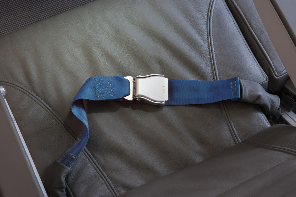 Viral TikTok video sparks conversation about inclusive seatbelts on airplanes. (Photo: Getty Images)